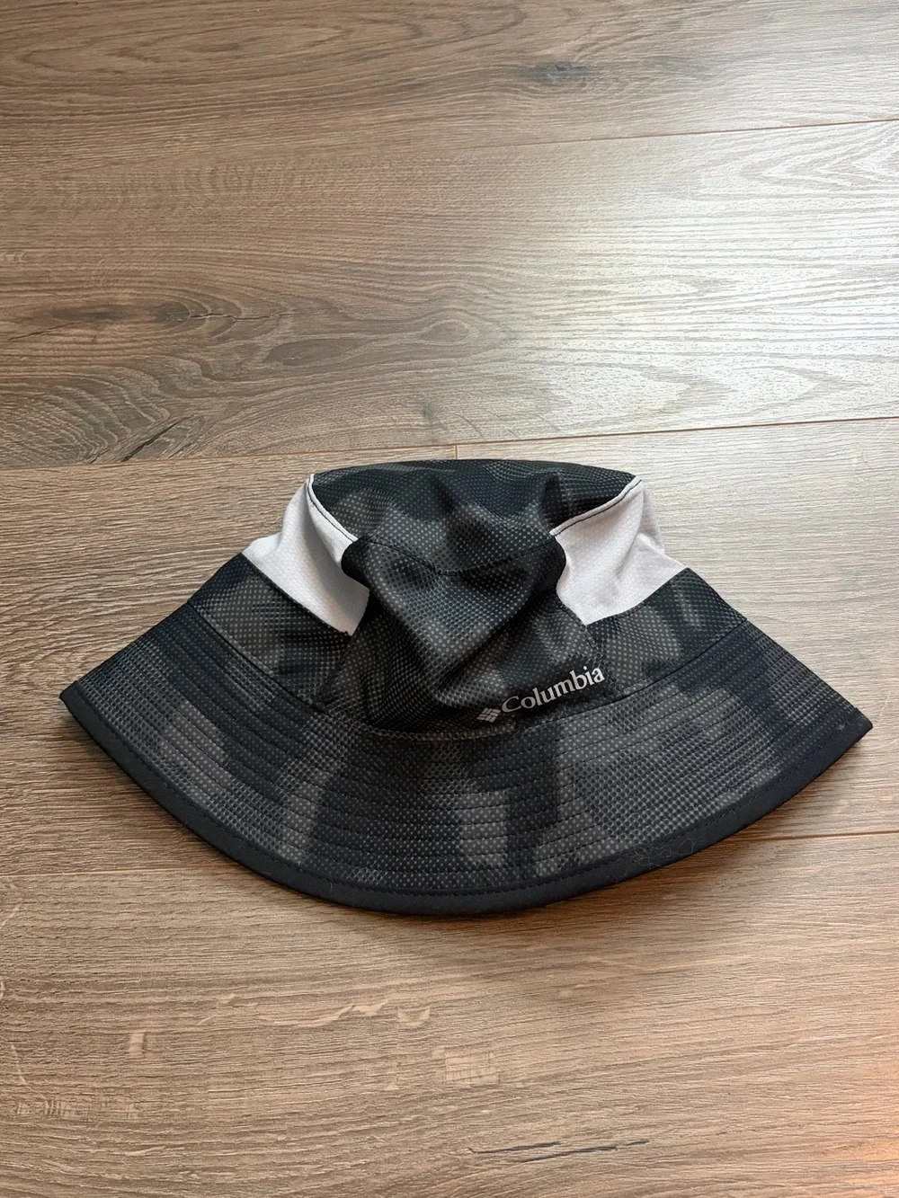 Columbia Kids Youth Bucket Hat Black Camo Print One Size